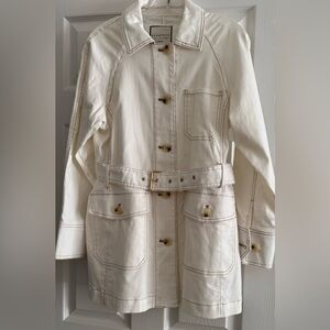 EUC Bagatelle Collection cream safari jacket